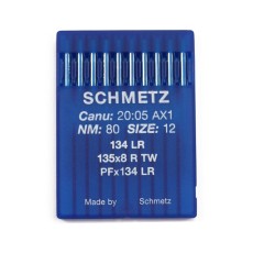 SCHMETZ Leather point industrial sewing machine needles 134LR 135x5 SY1955 DPx5 SIZE 80/12